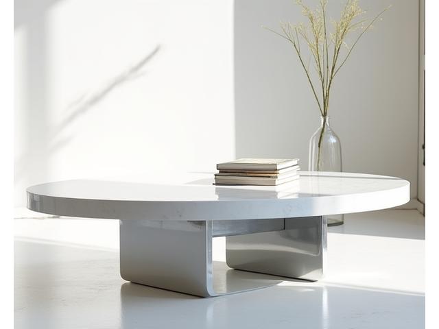 Elegante Marmeren Salontafel